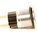 081-0410-01-303, Base-T-3 1/4 Miniature Bayonet Base Incandescent Panel Mount Indicator (2 Items)