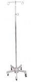 Deluxe Heavyweight I.V. Pole, 5-Leg, Infusion Pump Style