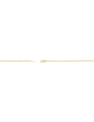 Lasered Titan Gold Rope Chain 14K Gold Yellow Ch473 24 Inch