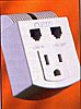 Curtis Sp200-Single Outlet Surge Protector With Phone  Fax  Modem