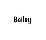 Clearly Charming Bailey RED HEART Laser Name Italian Charm Link