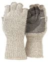 Manzella Men's Half Finger Medium Weight Ragg Wool Glove