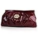 Search : Paula Abdul FYG Iconic Logo Gathered Clutch