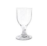 8 oz Goblet, Clear, SAN Plastic