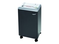 Fellowes Aktenvernichter EF 1524M Microshred Schneidleistung 11-3 Blatt DIN4 silber schwarz