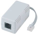 SANWA SUPPLY TEL-DSLSPF ノイズフィルター(雷ガード内蔵)