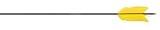 Carbon Express® Flu Flu Arrow 45 - 60 lb. draw