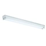 American Fluorescent ST232R8 Standard 48-Inch 2-32 T8 Light Strip, White Enamel Steel Chassis
