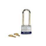 Master Lock 1 3/4in. Steel Keyed Different Padlock with 2 1/2in. Shackle, Model# 1DLJ