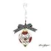 Happy Birthday Jesus Ceramic Ornament W/black Bow