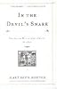 In the Devil's Snare: The Salem Witchcraft Crisis of 1692