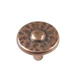 1-1/2`` Dia Antique Copper Knob