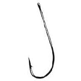 Worm Hooks Black 6-Pack