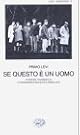 SE Questo E UN Uomo by Primo Levi