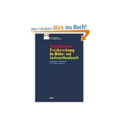 Grundlagen der Preisberechnung im Maler- und Lackiererhandwerk