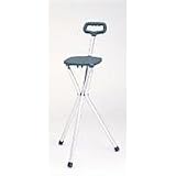 Nova Aluminum Folding Seat Cane, 30-39 High, Each