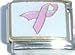Clearly Charming Pink Ribbon Breast Cancer Awareness Italian Charm