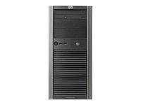 HP ProLiant ML310 G3 - Server - tower - 5U - 1-way - 1 x P4 640 / 3.2 GHz - RAM 512 MB - hot-swap 3.5 - no HDD - CD - ATI ES1000 - Gigabit Ethernet - Monitor : none