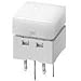 B3W-9010-R1R, Switch Tactile N.O. SPST Square Button PC Pins 0.05A 24VDC 1.57N Thru-Hole Box (10 Items)