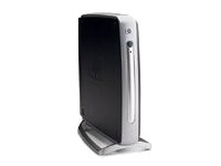 HP Compaq Thin Client t5700   Tower   1 x TM5800 733 MHz   RAM 256 MB   no HDD   RAGE XC   PPP   Win XP Embedded   Monitor  none