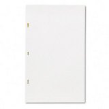 Wilson Jones 901-30 Looseleaf minute book ledger sheets, ivory linen, 14 x 8-1/2, 100 sheets/box
