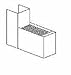 Krowne Metal Corporation Royal 18 Series Underbar Filler Chase 6 x 19