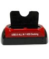 USB 3.0 Dual IDE/SATA HDD Slot Docking Station (Red and Black) for Panasonic laptop