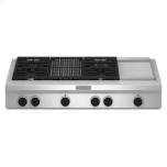 KGCU484VSS Commercial-Style Gas Cooktop in Stainless Steel