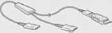 Adapter, Y Splitter for Training Purposes (2 People Can Listen)