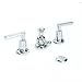 Lefroy Brooks MH 1461 Mackintosh Three Hole Bidet w/ Ascending Spray & Pop-up Waste