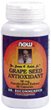 Grape Seed Antioxidant ( 90 Caps 60 mg ) ( Dr. Recommended Formula ) (Power Full Anti Oxidant , eye diseases ) - NOW Foods