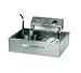 Read Gold Medal 8050D - FW-12 Funnel Cake Fryer, 27 lb, (4) Cake Capacity, Drainboard & Drain Details Gold Medal 8050D - FW-12 Funnel Cake Fryer, 27 lb, (4) Cake Capacity, Drainboard & Drain