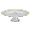 Gold Brava Footed 12" Pedestal Cake Stand
