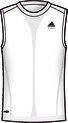 Adidas TechFit Seamless Medium Compression Tee weiß