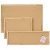 Quartet S774 Quartet Cork Bulletin Board, 48 x 36, Oak Frame