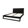 Baxton Studio Ceni Black Queen Modern Platform Bed