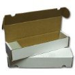  : BCW 800 Count- Corrugated Cardboard Storage Box - Baseball, Football, Basketball, Hockey, Nascar, Sportscards, Gaming & Trading Cards Collecting Supplies