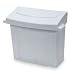 Tough Guy 2NXW1 Sanitary Napkin Receptacle, White