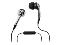 iFrogz EarPollution Plugz Earbuds with Mic (Silver) iFrogz EarPollution Plugz Earbuds with Mic (Silver)