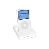 White AV Dock for iPod w/Remot