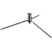 Manfrotto 678 Monopod Universal Folding Base (Black)