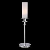 Single Tier Contemporary Uplight Table Torchiere Lamp