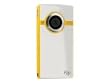 Flip Ultra Pocket-Camcorder (2-fach digital Zoom, 5,1 cm (2 Zoll) Display, 4 GB Flash Memory) wei�/gelb