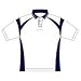 Astis Polo Equipe Woman, weiß-navy für Tennis