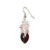 Jacksonville Jaguars Set of 1" Snowman Baseball Earrings - NFL Football