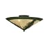 Meyda Tiffany 51068 7 Inch Hx18 Inch D Spruce Ceiling Flush Mount