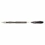 uni-ball 70779 uni-ball EX2 Gel Stick Roller Ball Pen, Clear Barrel, Blue Ink, Med Pt, 0.70 mm, Box of 12