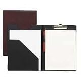 SPARCO PRODUCTS / Pad Holder With Brass Plated Clip, Letter, Black / SPR01728 / Sold as 1 Each / Mfr Part # 01728