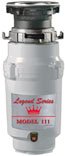 Waste King Legend Series L-111 1/3 HP Continuous Feed Operation Waste Disposer