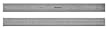 Westward 2YNG7 Rigid Rule, 12 In, Inch/Metric